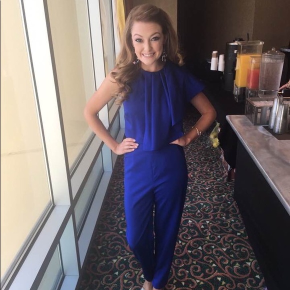 Mac Duggal Other - Blue Ieena Mac Duggal Pant Suit
